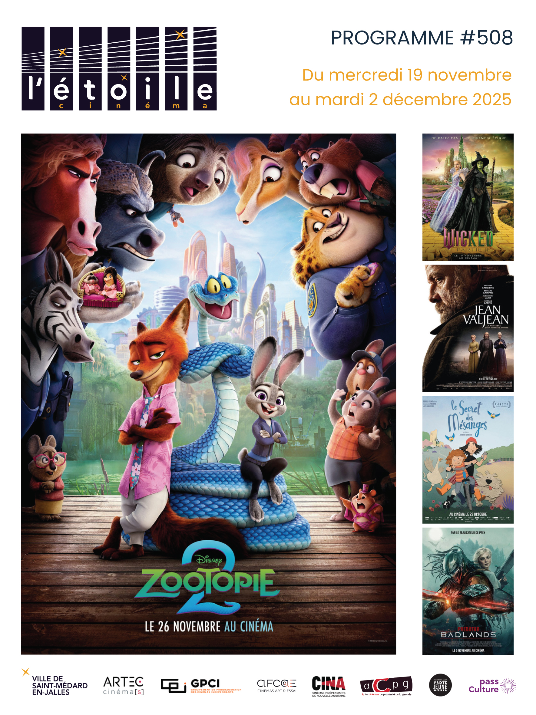 Du 19 Novembre au 02 Décembre